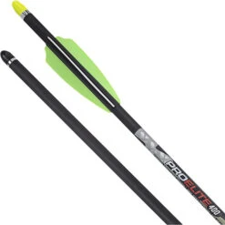 TenPoint Pro Elite 400 Alpha Blaze Arrows 20 In. Green Alpha Blaze Nock 3 Pk.