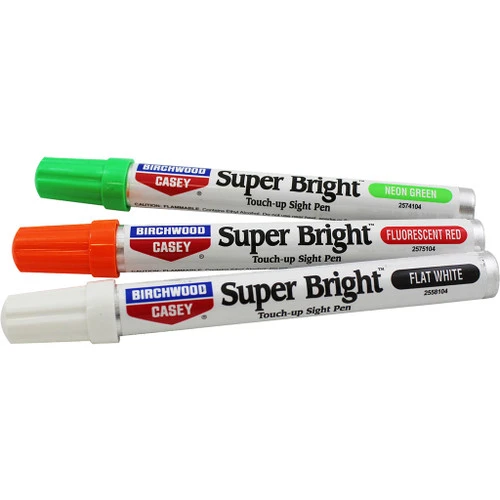 Birchwood Casey Super Bright Pen Kit Green/Red/White .33 Oz. 3 Birchwood Casey Super Bright Pen Kit Green/Red/White .33 Oz.