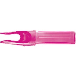 Black Eagle Standard Nock Flo. Pink 12 Pk.