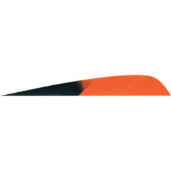 Gateway Parabolic Feathers Kuru Tangerine 4 In. RW 50 Pk.