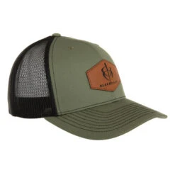 BlackHeart Patch Logo Green/Black Hat