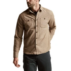 Sitka Ambary LS Shirt Coyote Heather -Outdoor Equipment Shop 600068 CYH 1 ibss 98263 29249.1713375834