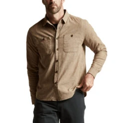 Sitka Ambary LS Shirt Coyote Heather -Outdoor Equipment Shop 600068 CYH 3 egjf 95477 19583.1713375834
