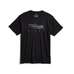 Sitka Icon Tee Black Charcoal