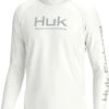 Huk Vented Pursuit White Hoodie -Outdoor Equipment Shop 61 J8w5fwDL. AC UX679 72605.1677067918