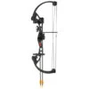 Bear Brave Bow Set Black 13.5-19 In. 15-25lbs. RH -Outdoor Equipment Shop 63470 1 56439.1643725718