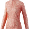 Huk Women's Icon X Running Lakes Desert Flower 1/4 Zip -Outdoor Equipment Shop 712nmwpyhcL. AC UX679 45304.1677076307