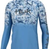 Huk Icon X Inside Reef Fade Azure Blue Long Sleeve Crew -Outdoor Equipment Shop 71BuJSRigXL. AC SL1500 06967.1676917981