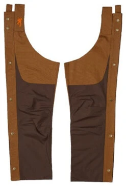 Browning Men's Chocolate/Tan Regular Upland Chaps