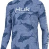 Huk Pursuit Rooster Wake Wedgewood Long Sleeve Crew -Outdoor Equipment Shop 81PZc8xxbFL. AC SL1500 86696.1676918847