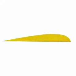 Gateway Parabolic Feathers Yellow 5 In. RW 100 Pk.