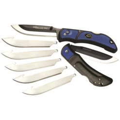 Outdoor Edge Razor-Lite EDC Knife Blue 3 In.