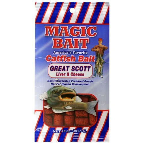 Magic Bait Cheese Dough Catfish Bait 10 Oz Bag 3 Magic Bait Cheese Dough Catfish Bait 10 Oz Bag