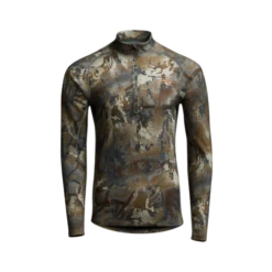 Sitka Merino Heavyweight Waterfowl Timber Half Zip