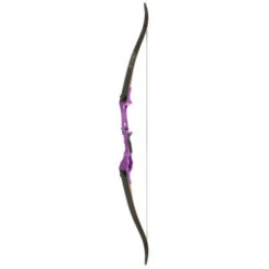 October Mountain Ascent Recurve Bow Purple 58 In. 50 Lbs. RH