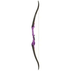 October Mountain Ascent Recurve Bow Purple 58 In. 20 Lbs. RH