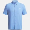 Under Armour Mens Drift Tide 2.0 Short Sleeve Carolina Blue