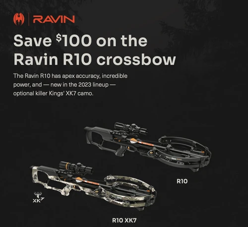 Ravin R10 Predator Camo Crossbow Package 4 Ravin R10 Predator Camo Crossbow Package - Image 2