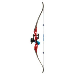 Fin-Finder BankRunner Recurve Winch Pro Reel Package (Red)