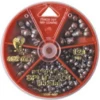 Eagle Claw Removable Split-Shot 124 Piece Kit Assortment