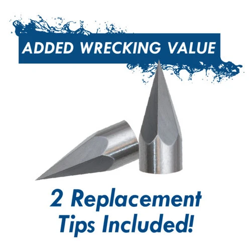 Fin-Finder Raider Pro Bowfishing Arrow W/ Big Head Point (Flo Green) 4 Fin-Finder Raider Pro Bowfishing Arrow W/ Big Head Point (Flo Green) - Image 2