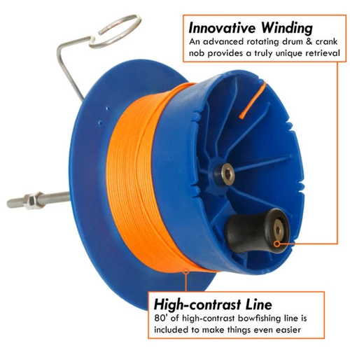 Fin-Finder Sidewinder Bowfishing Reel 5 Fin-Finder Sidewinder Bowfishing Reel - Image 3